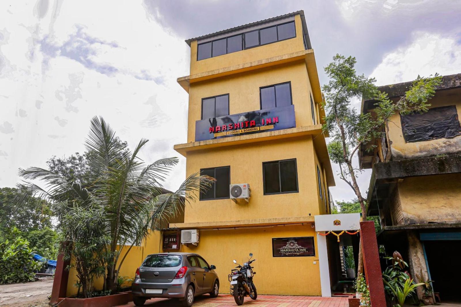 Glitz Hotels Harsita Inn - Mahape Navi Mumbai Exterior foto